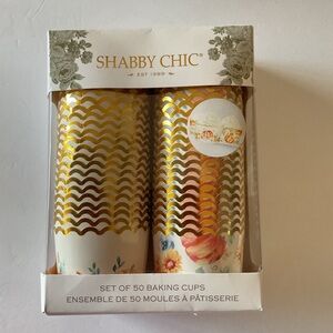 Shabby Chic cupcake liners box of 50 NWT
